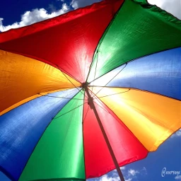 colorfulsummer umbrella colorful rainbow nettesdailyinspiration wppprimarycolors